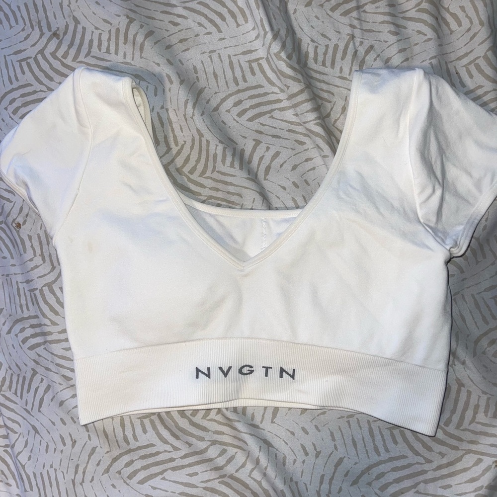 NVGTN White Serene Seamless Bra S